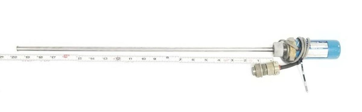 Used TEMPOSONICS INC. DCTM-2334 TRANSDUCER 12'' STROKE 84-50 20'' IN. ROD 24-5/8'' IN