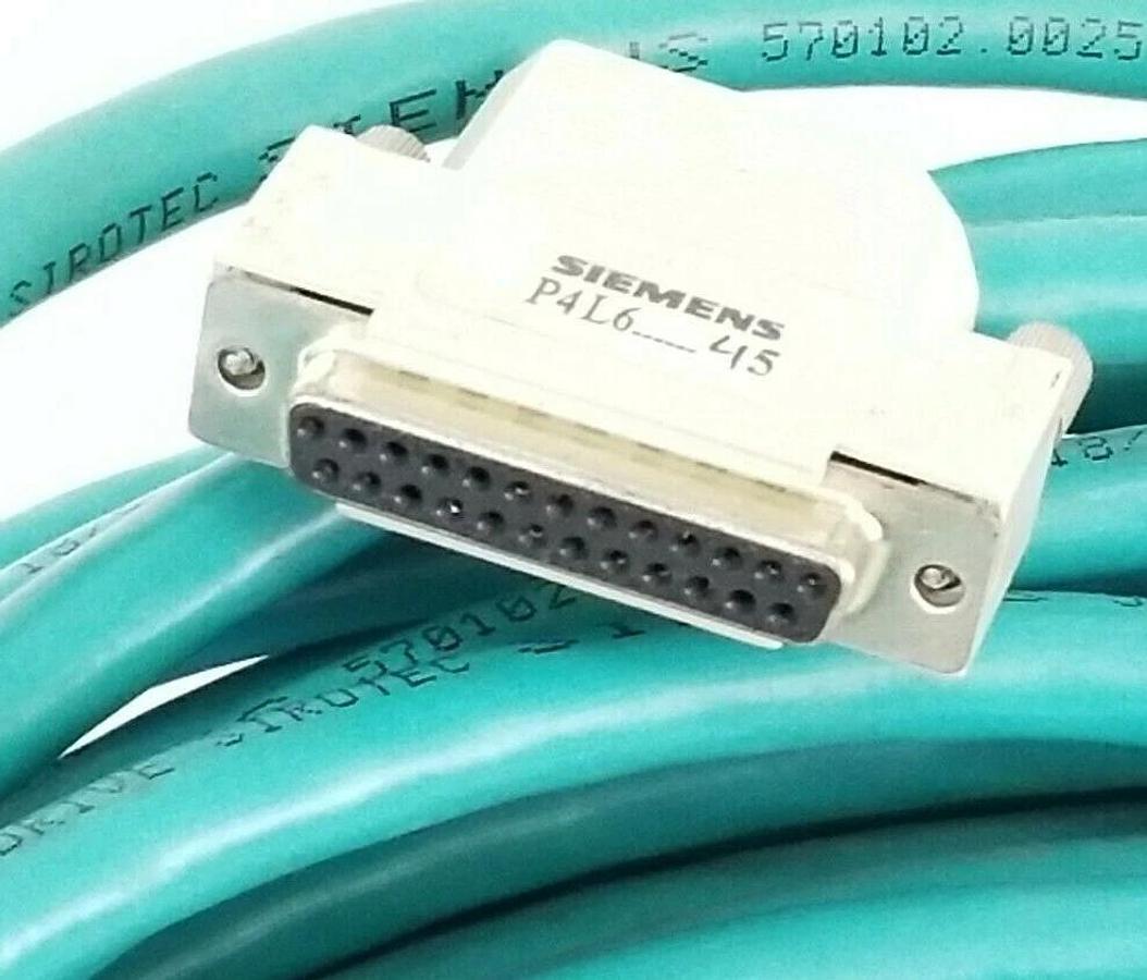 Used SIEMENS SIROTEC 6FX2002-2CA31-1CA0 SINUMERIK SIMODRIVE CABLE 20M 570102.0025.00