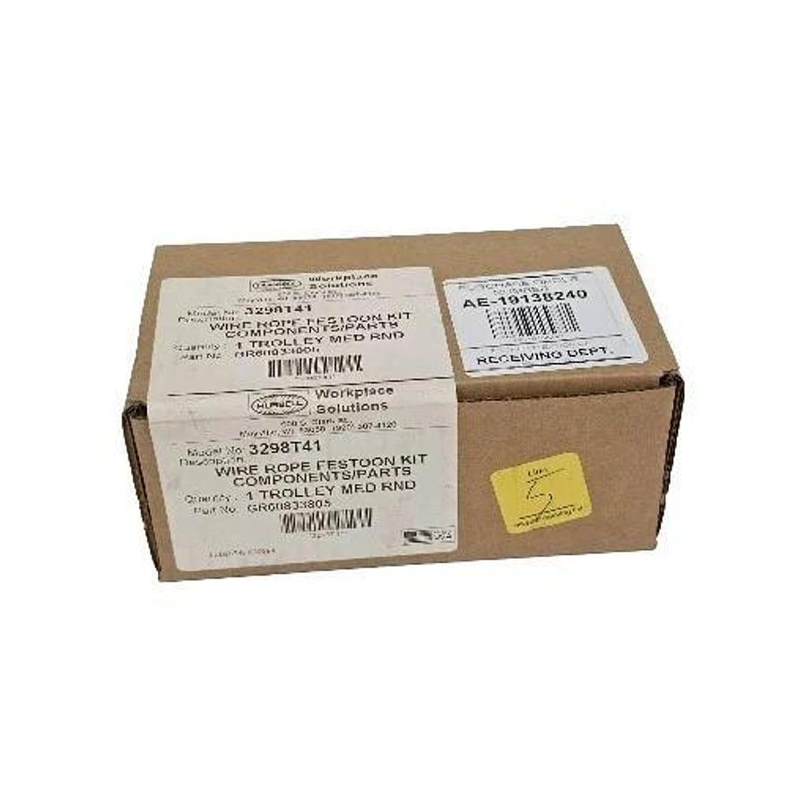 Used NIB HUBBELL 3298T41 WIRE ROPE FESTOON KIT