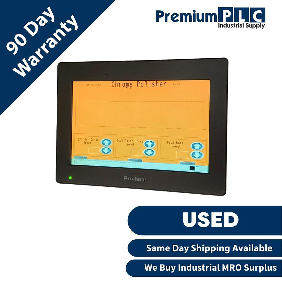 Used USED PRO-FACE SP-5500WA / PFXSP5500WAD HMI DISPLAY W/SP-5B10 / PFXSP5B10 MODULE