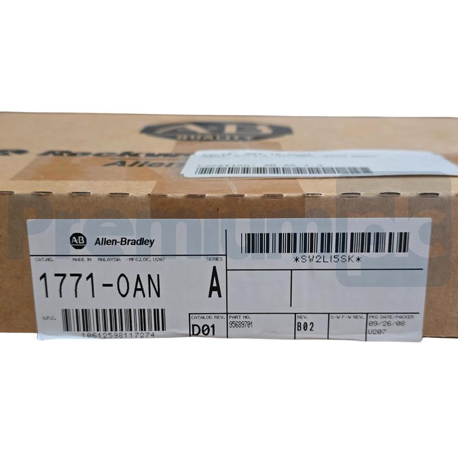 ALLEN BRADLEY 1771-OAN /A PLC-5 AC OUTPUT MODULE 120/240V REV. D01 1771OAN NSMP