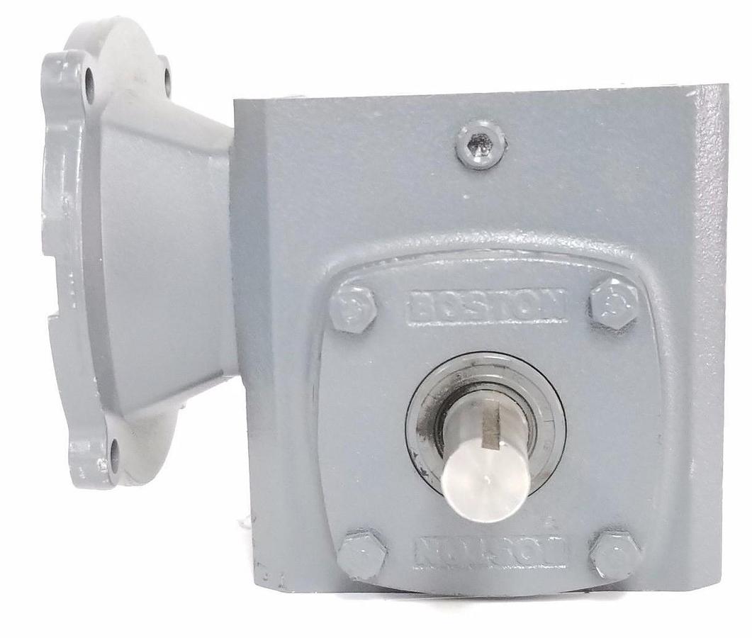 Used BOSTON GEAR F71815SB5H GEAR REDUCER 0.91 INPUT HP, 422 LB. INCH OUTPUT TORQUE