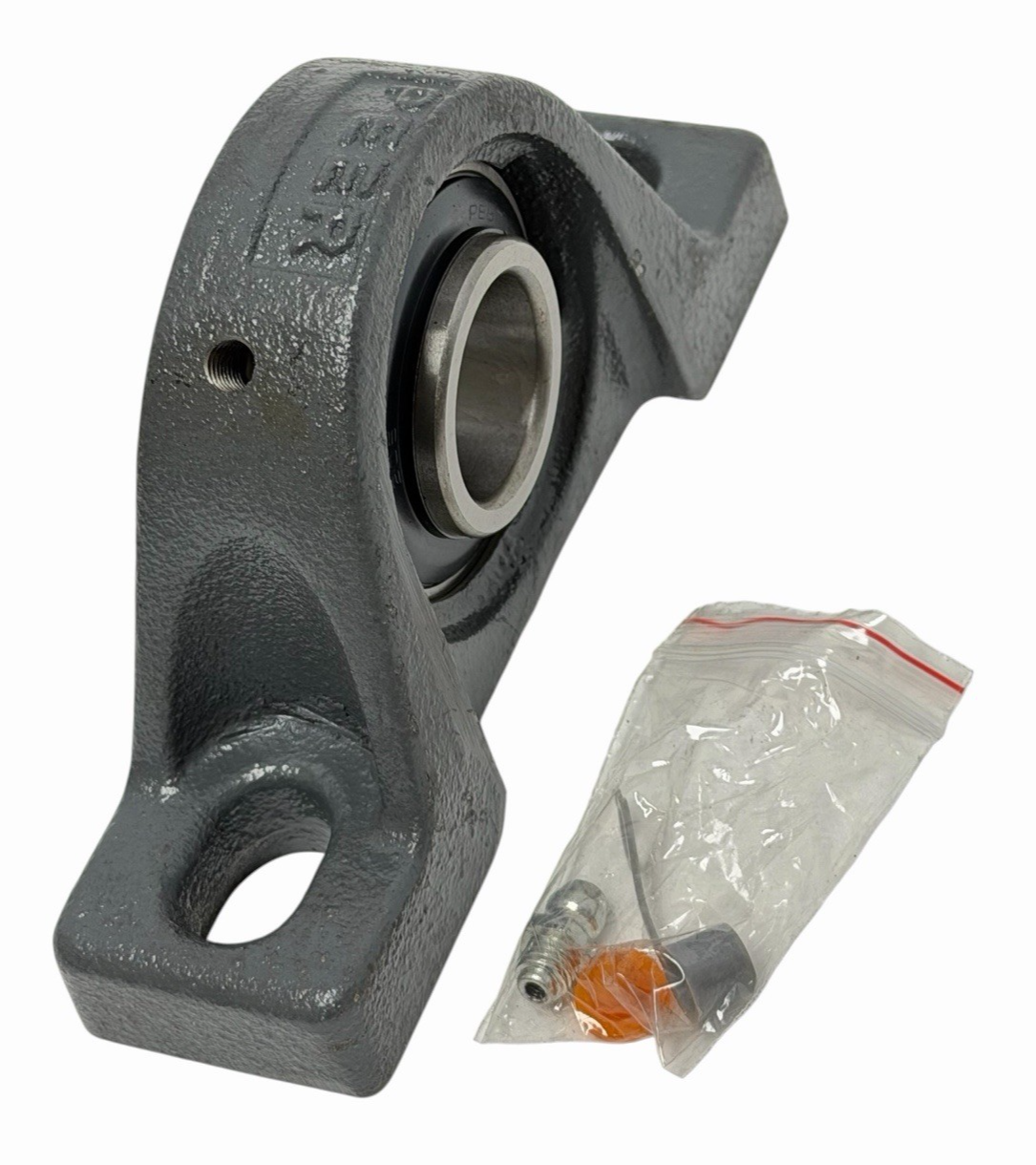 Used LOT OF 2 NEW PEER P205 PILLOW BLOCK BEARING 1 INCH TAPER BORE