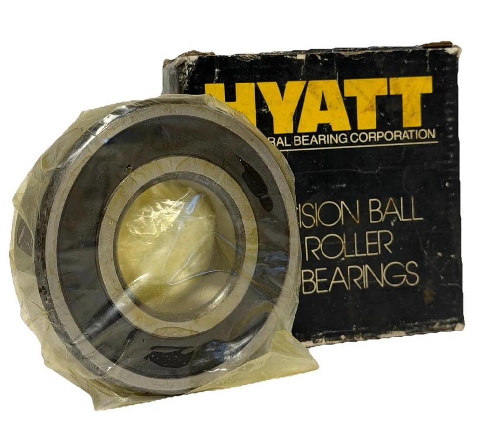 NIB HYATT 6309ZZE single-row deep groove radial ball bearing 6309 ZZ E NSMP