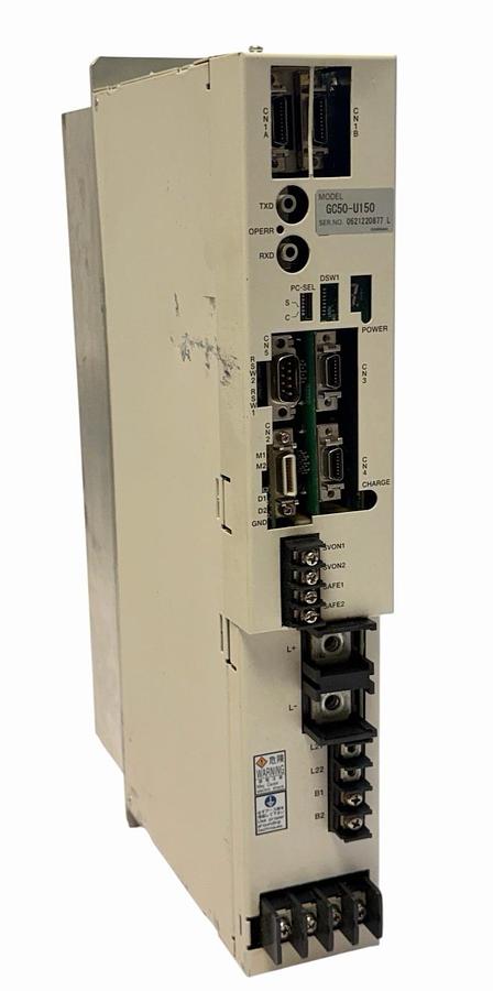 Used JTEKT GC50-U150 SERVO CONTROLLER UNIT 29 AMP GC50U150 270-311 VDC / 200-230 VAC