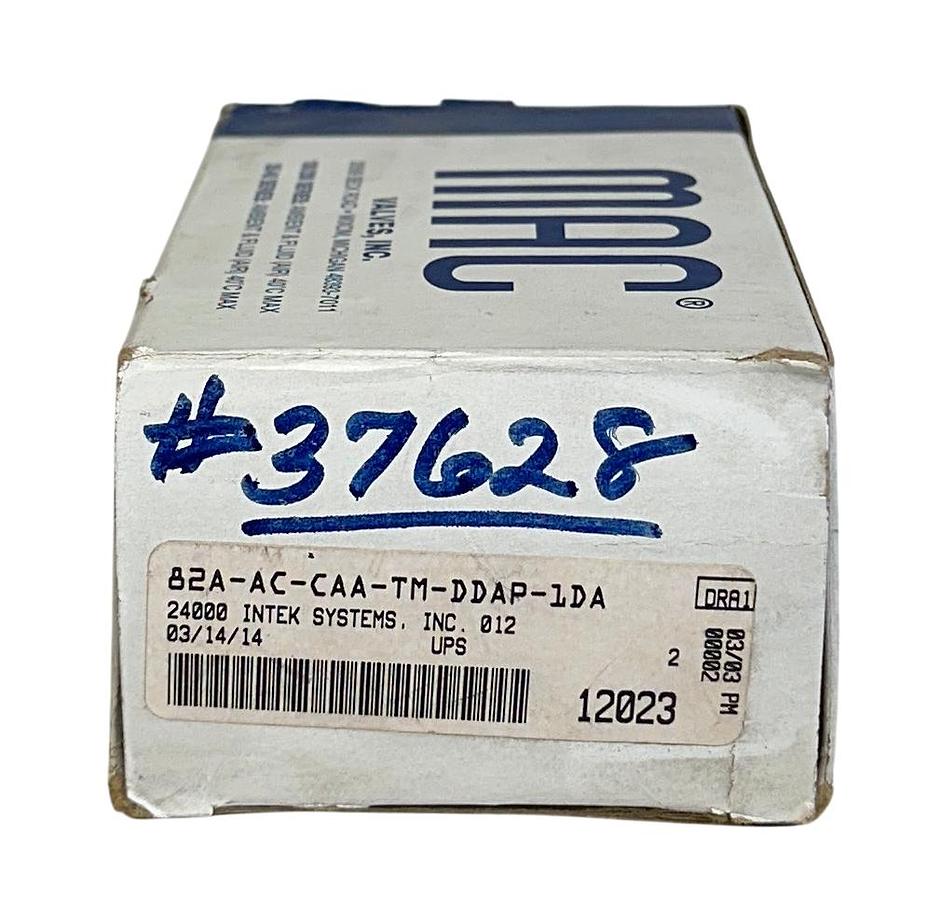 Used MAC 82A-AC-CAA-TM-DDAP-1DA / 82AACCAATMDDAP1DA SOLENOID VALVE 24VDC 5.4W NSMP