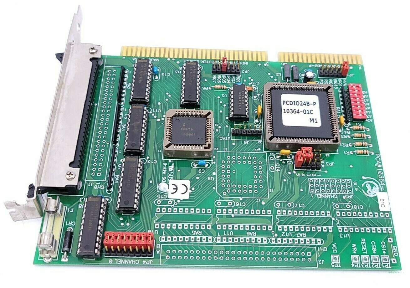 Used INDUSTRIAL COMPUTER SOURCE 10364-01C PC BOARD PCDI024B/48B-P