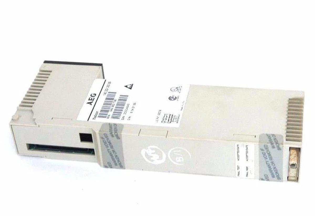 Used AEG MODICON 140-DDI-353-00 24V DC INPUT MODULE 043502736, 6040100, 140DDI35300