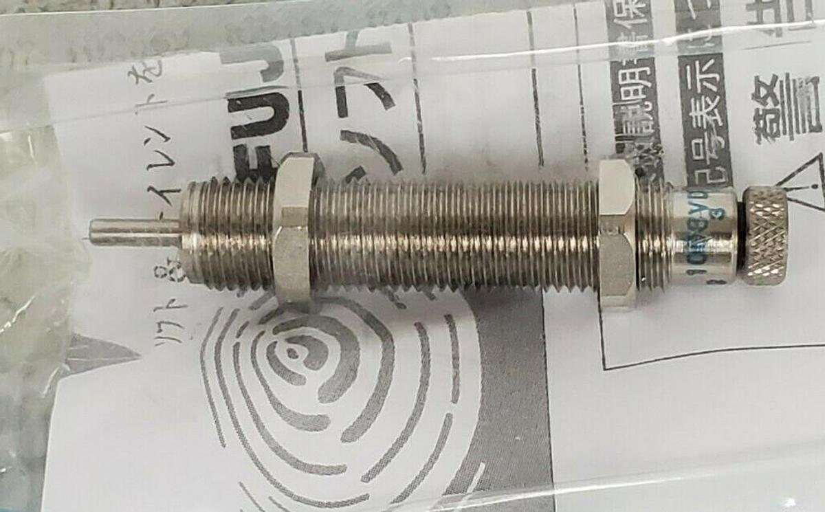 Used NEW MISUMI MAS1008H ADJUSTABLE DAMPENING SHOCK ABSORBER, FUJI SEIKI # FA-1008VD