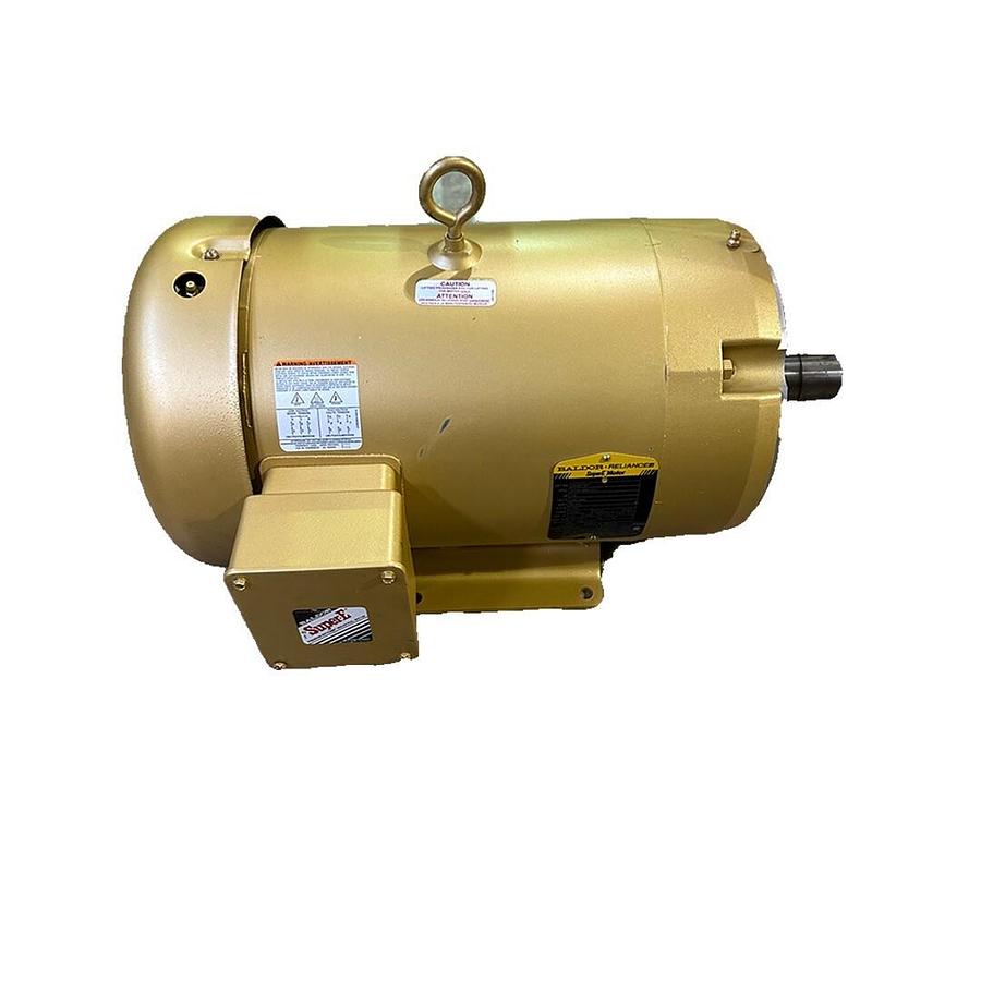 Used NEW BALDOR CEM3710T SUPER-E MOTOR 7.5HP, 1770RPM, 3PH, 60HZ, 213TC, 3738M, TEFC