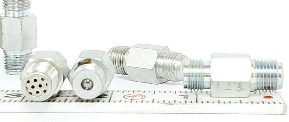 Used LOT OF 10 NEW OMV 018045407 GREASE VALVES COD 14-050-0 10X1 TH--OMV-126