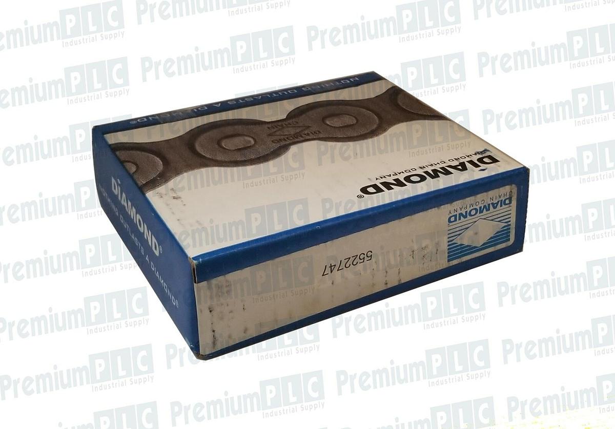 Used NIB DIAMOND CHAIN COMPANY 5522747 ROLLER CHAIN