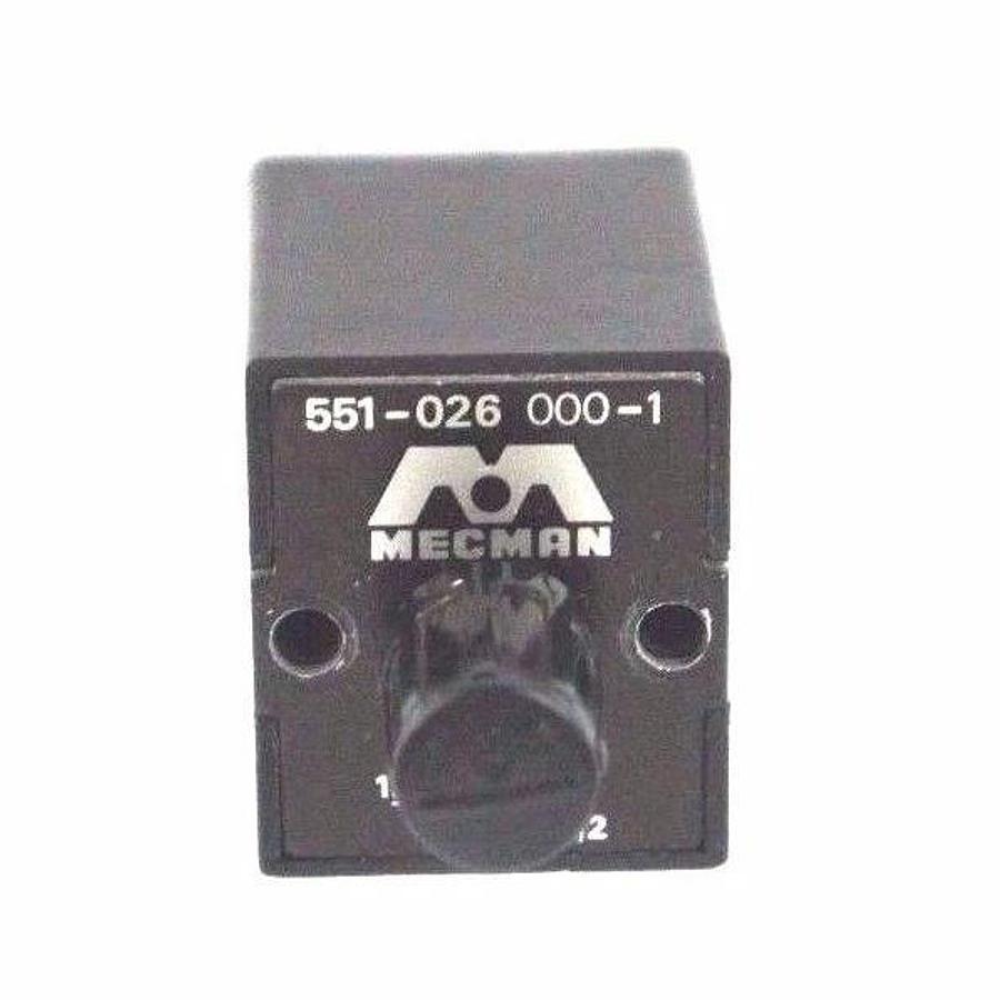 Used MECMAN 551-026 MODULE 551-026 000-1, 5510260001