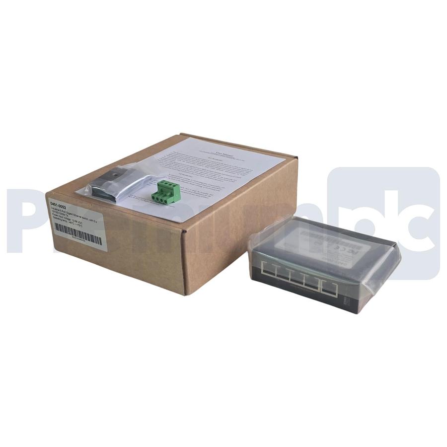 Used Dinkle 0401-0052 Industrial 5-Port RJ-45 Gigabit Ethernet Switch 12-56VDC NSMP