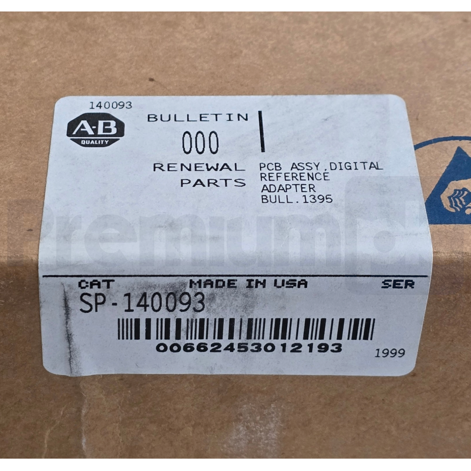 Used Allen Bradley SP-140093 1395 DC Drive Digital Reference Adapter PCB Assy 140092