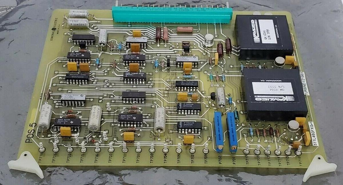 GENERAL ELECTRIC 125D460AY-2 TURBINE BOARD 511L460FCG-1-H3 121965 125D460FX-H3