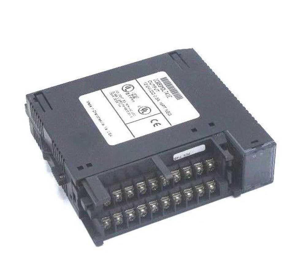 Used LOT OF 2 GE FANUC IC693MDL741E OUTPUT MODULES 12/24VDC, 0.5A, 16PT NEG
