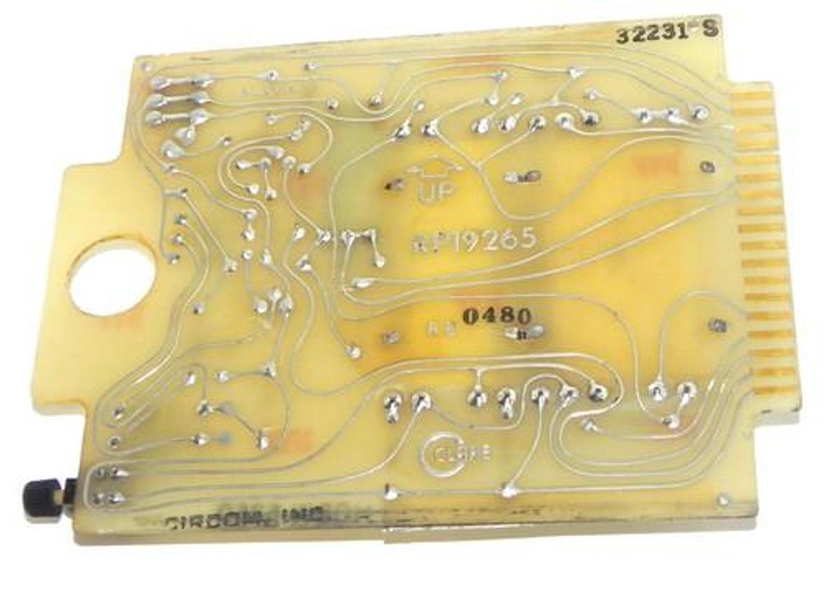 Used JB WEBB RP19265 PC BOARD
