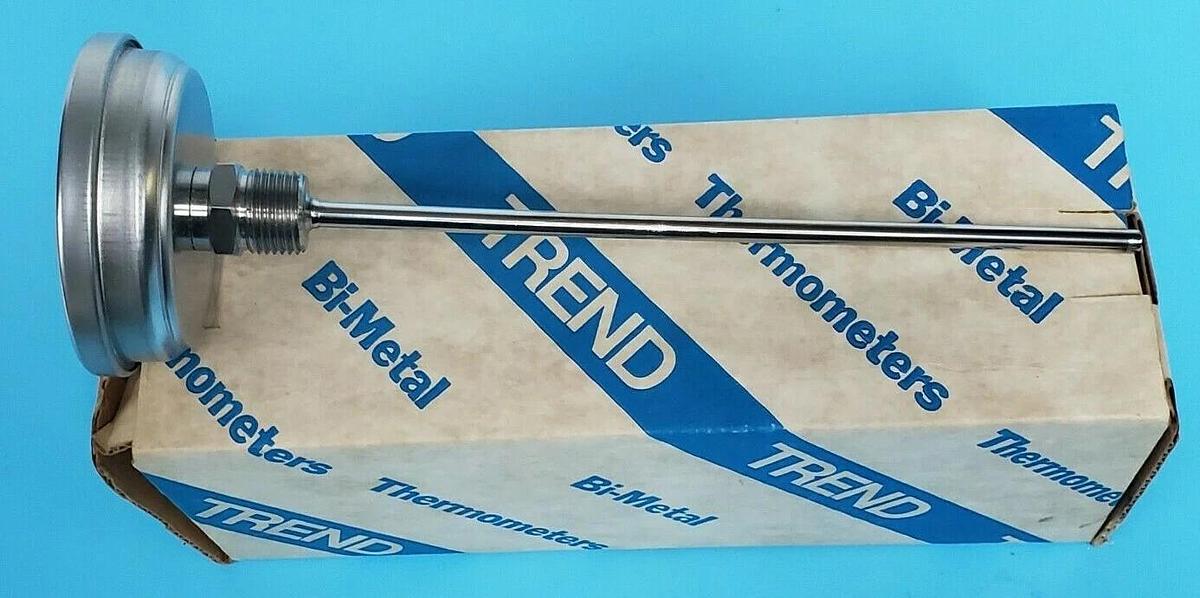 NIB TREND INSTRUMENTS MODEL: 30 CONN 1/2 NPT 25-125 DEG. F 9''/228.6mm