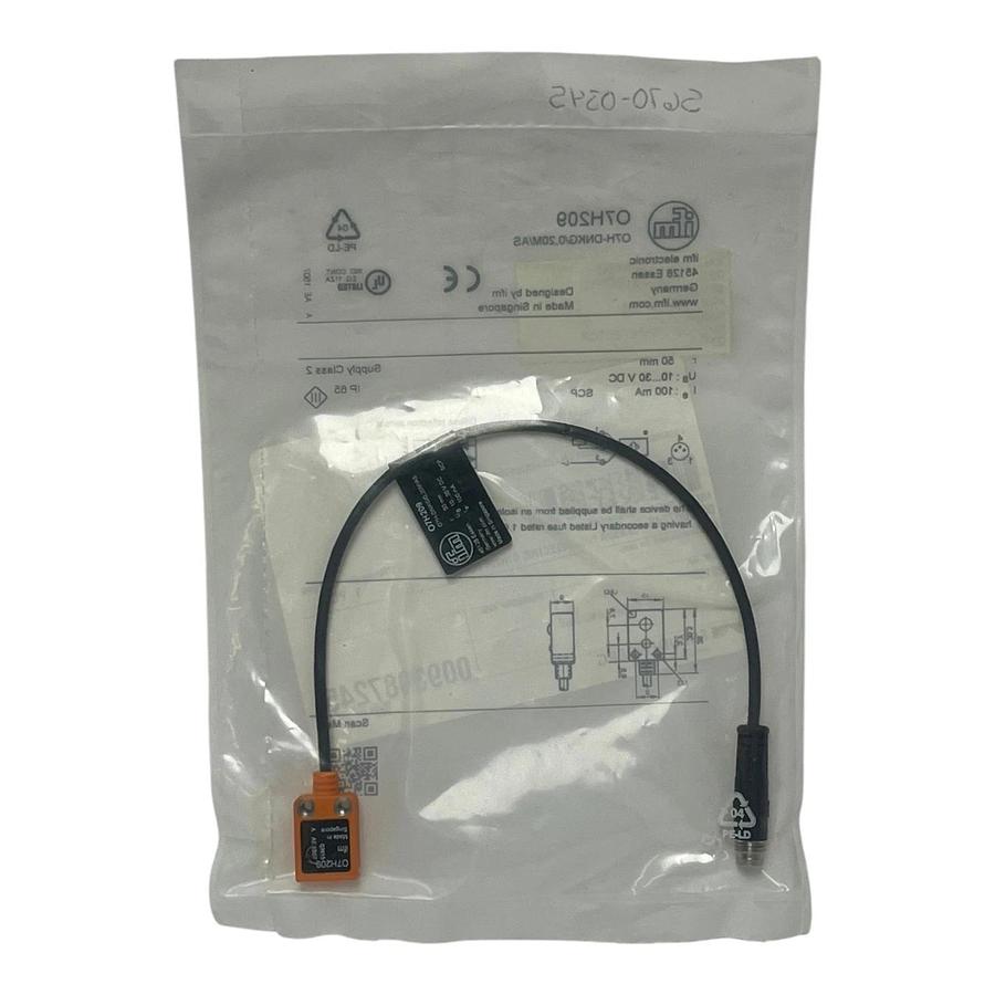 Used ifm electronic O7H209 Diffuse Reflection Laser Sensor O7H-DNKG/0,20M/AS - NSFS