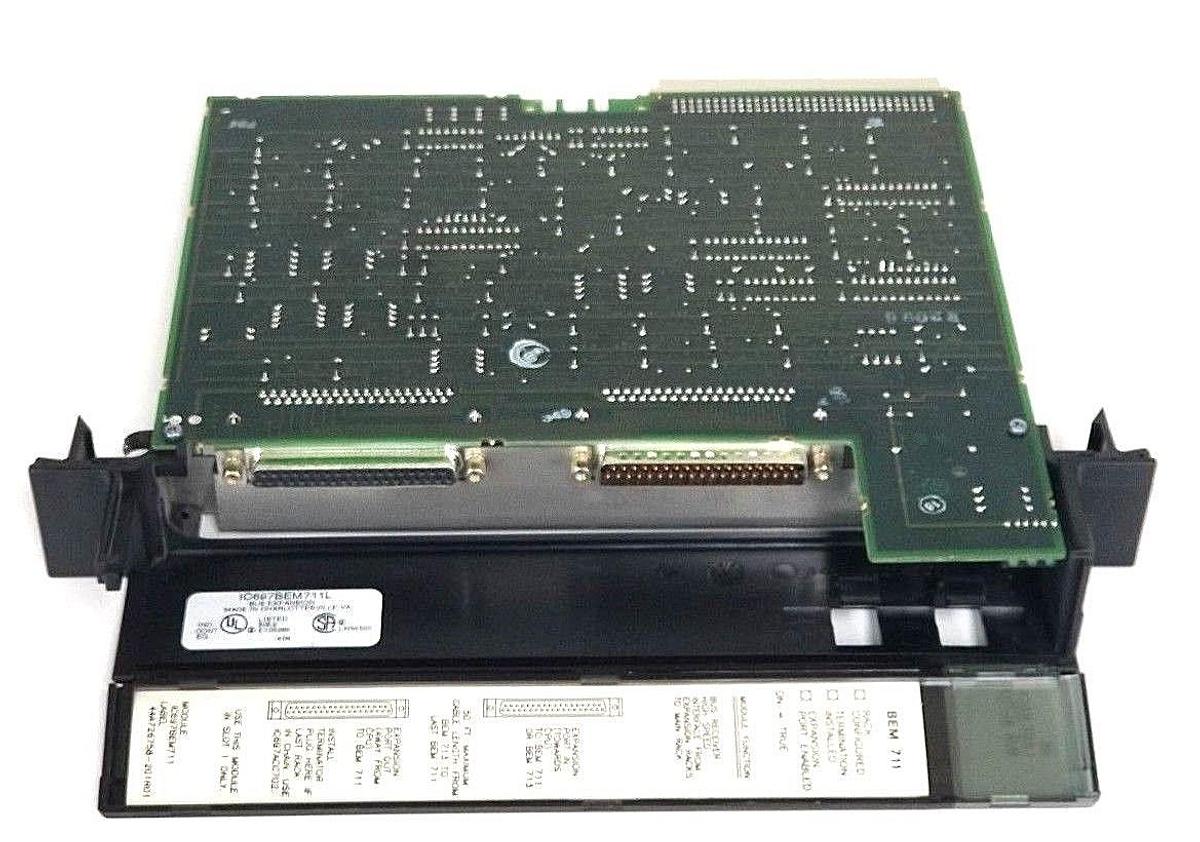 Used GE FANUC IC697BEM711L BUS EXPANSION MODULE IC697BEM711