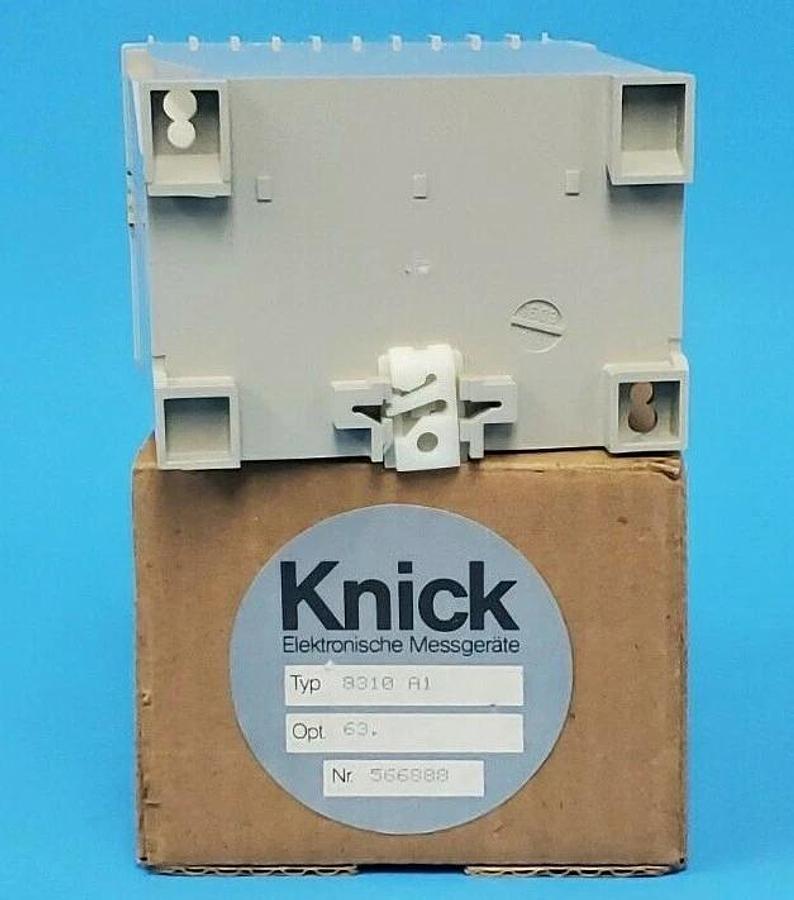 NIB KNICK 8310-A1 UNIVERSAL I/O DISCONNECT MODULE OPT. 63 NR. 566888 8310A1