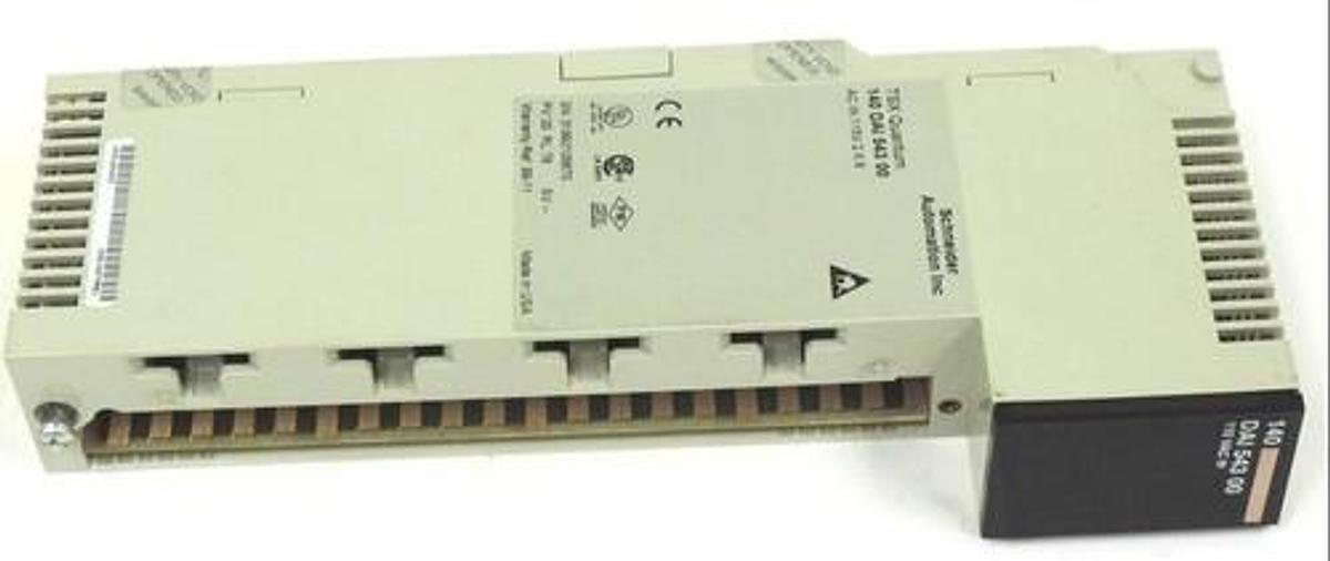 Used SCHNEIDER AUTOMATION 140DAI54300 TSX QUANTUM INPUT MODULE 16POINT 140-DAI-543-00