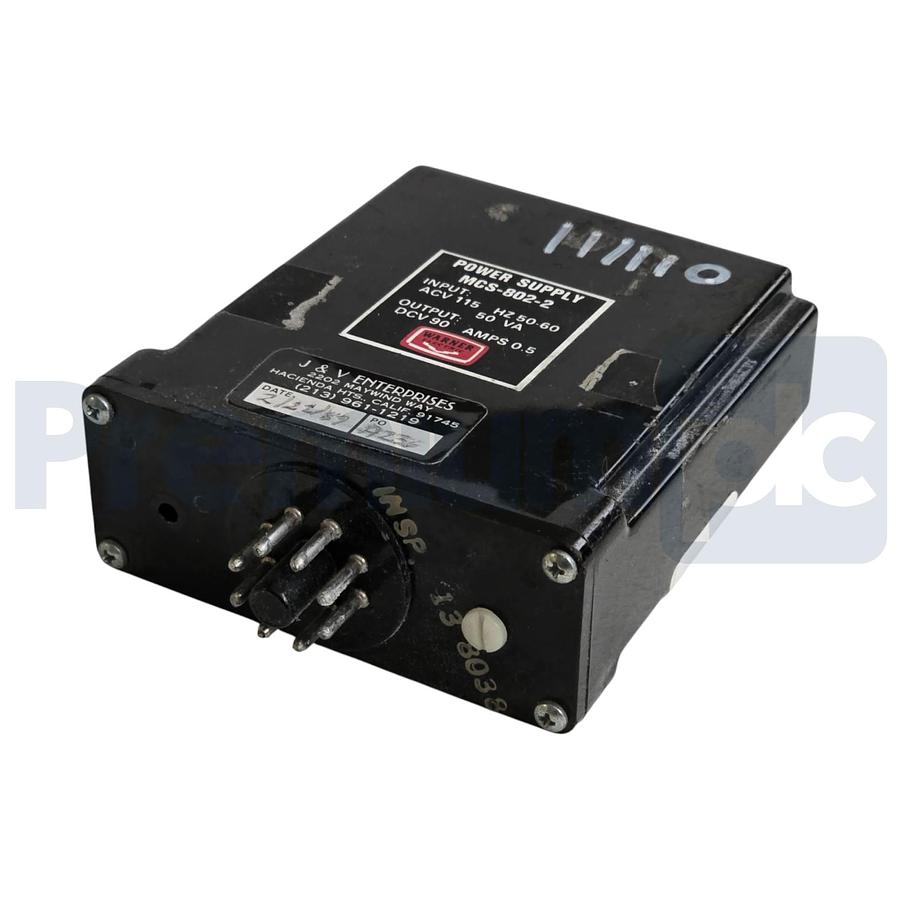 Used Warner Electric MCS-802-2 | 6002-448-001 Brake Power Supply In-120VAC Out-90VDC