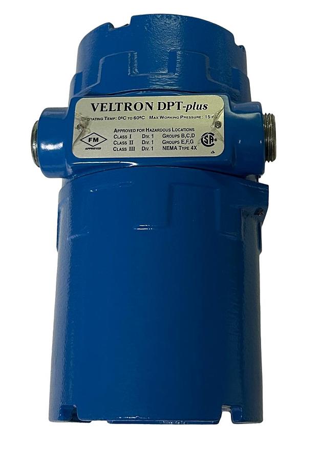 Used AIR MONITOR CORP 61141 VELTRON DPT-plus SMART TRANSMITTER 0-0.339INwc 24V NSMP