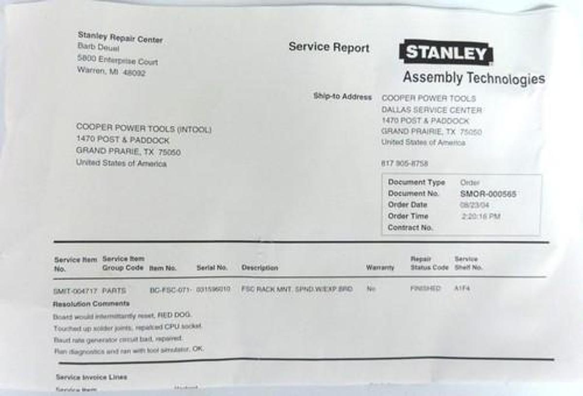 Used BETA TECH BC-FSC-072-003/BC-NULL-011-001 SPINDLE CARD BCFSC072003 REPAIRED