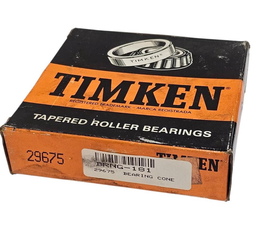 Timken 29675 Tapered Roller Bearing - Single Cone 2.75" ID NSMP