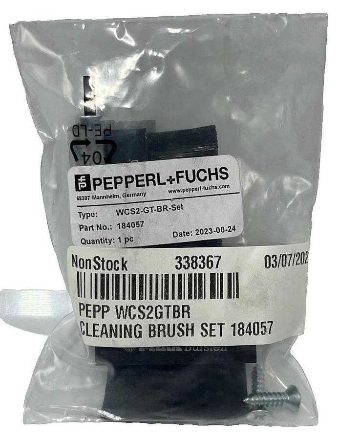 Used Pepperl+Fuchs WCS2-GT-BR-SET Cleaning Brush Set | Part No. 184057 | WCS2GTBR