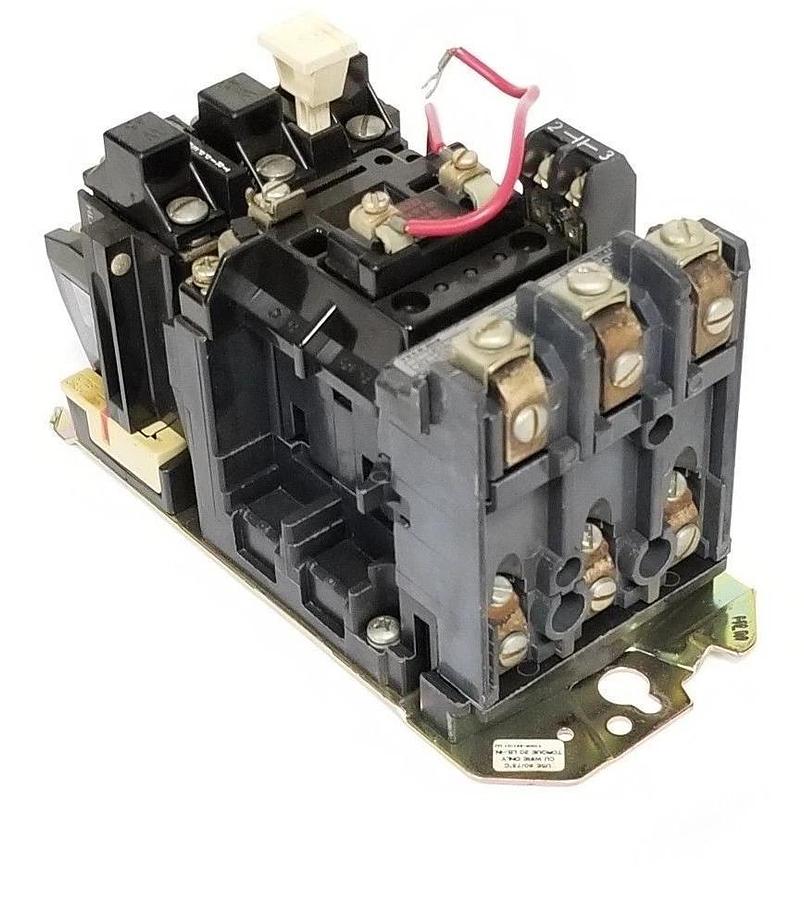 Used ALLEN BRADLEY 509-AOD NON REVERSING STARTER SER. B, 115-120VAC CB236 , 50/60HZ