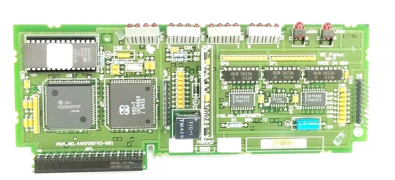 Used GE FANUC 44A720745-G01 GENIUS CONTROL BOARD VA-7 44A720745