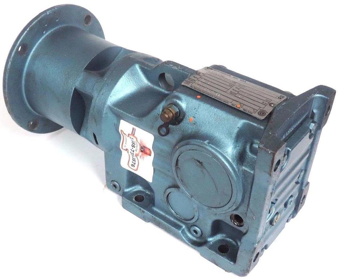 Used SEW EURODRIVE TYPE: K37LP56 WORM GEAR REDUCER, RATIO 13.08 TORQUE: 1460
