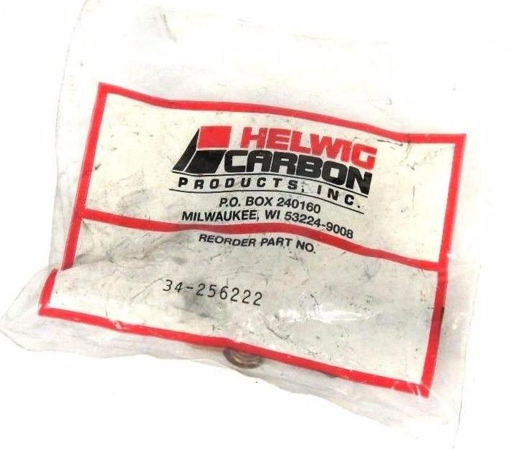 Used SET OF 4 NEW HELWIG 34-256222 CARBON MOTOR BRUSHES 34256222