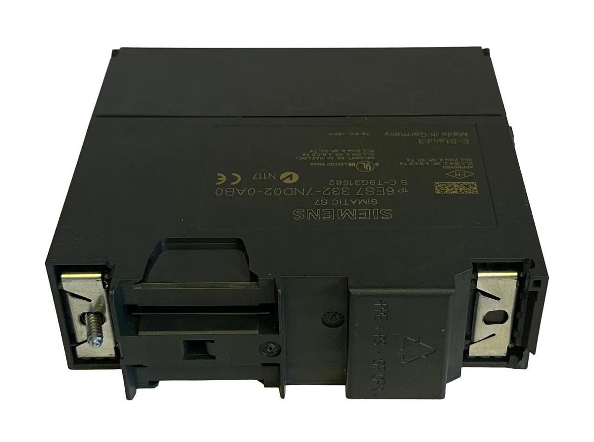 Used NEW SIEMENS 6ES7-332-7ND02-0AB0 ANALOG OUT MODULE E-STAND: 3 6ES73327ND020AB0 *