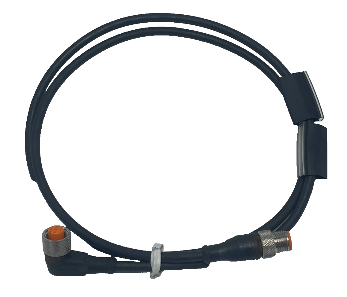 Used Belden Lumberg 600003641, 5-RKWT 5-228/3 M M12 Cordset Female Angled 3m Cable