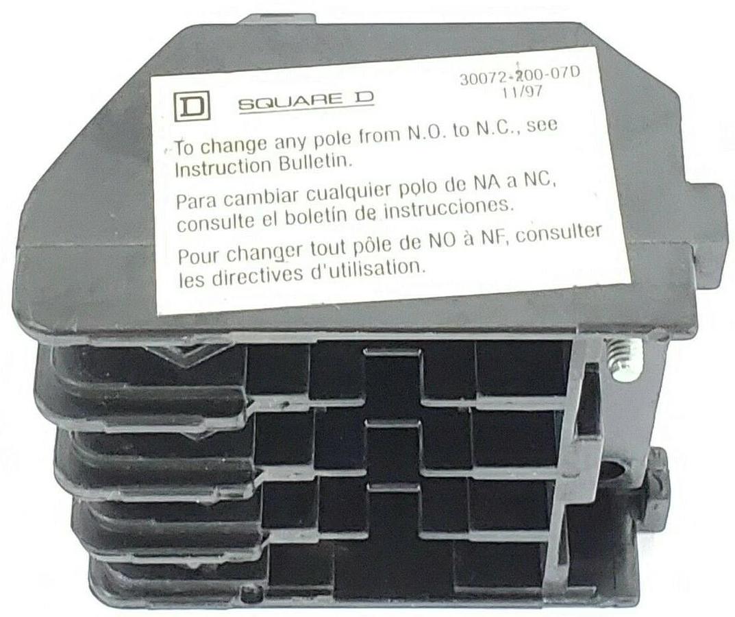 Used SQUARE D 8903-LO30 SER. C LIGHTING CONTACTOR ASSEMBLY 8903LO30