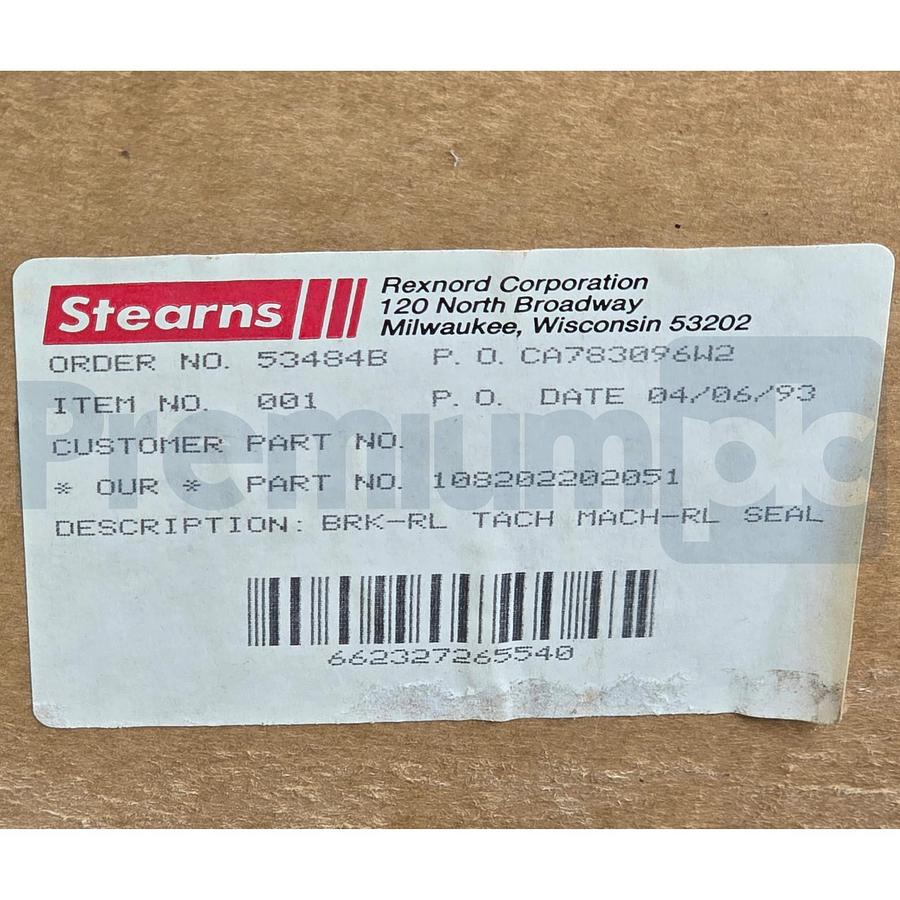 Used Stearns 1-082-022-02-051 | 108202202051 Spring-Set Motor Brake 175lb-ft 230/460V