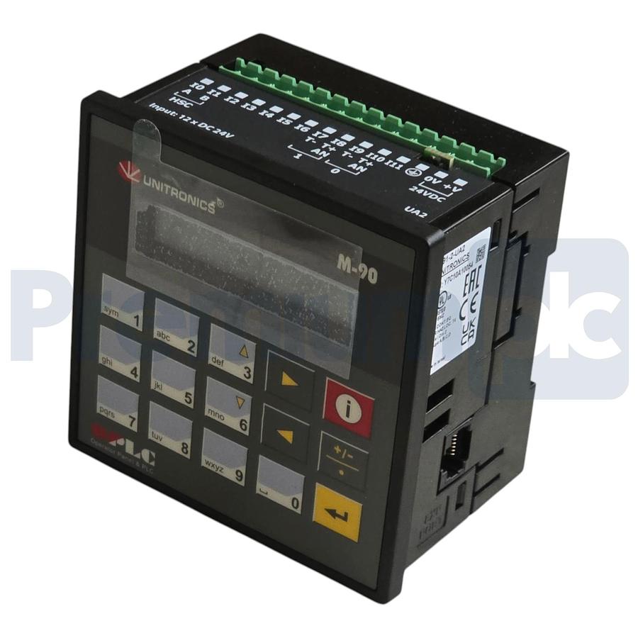 Used Unitronics M91-2-UA2 | M91 All-In-One Programmable Controller HMI w/Keypad NSMP