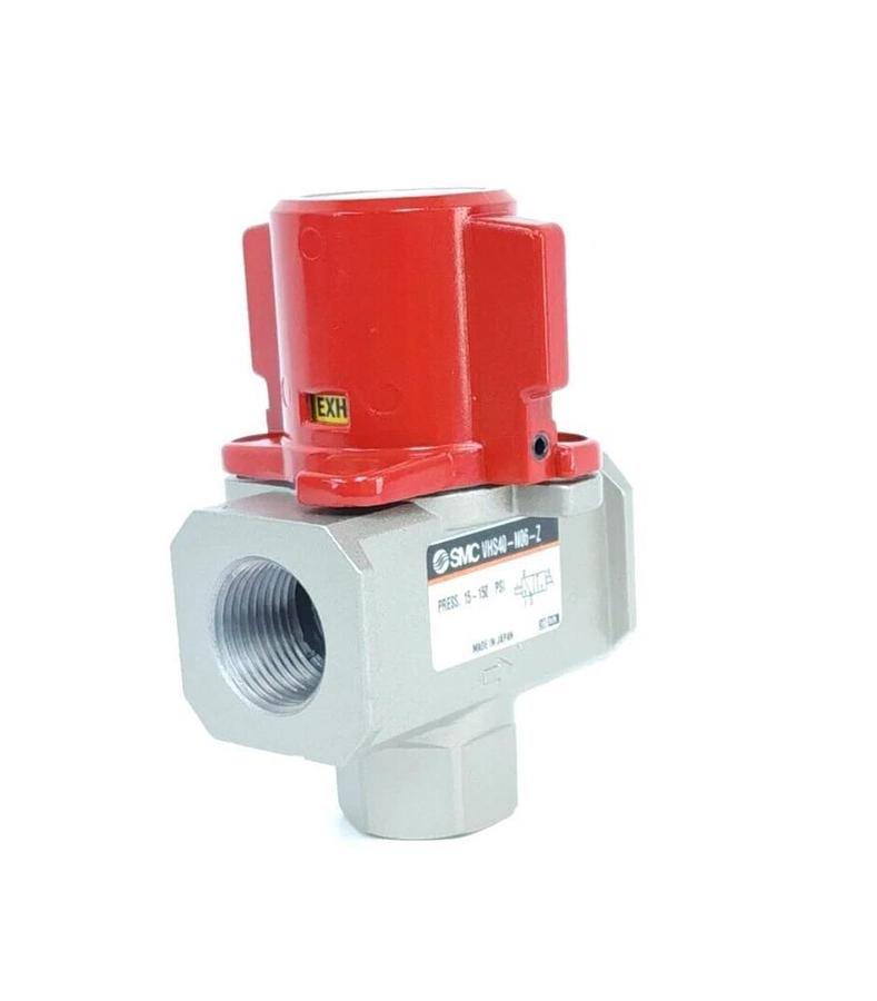 Used NEW SMC VHS40-N06-Z PRESSURE RELIEF VALVE 3-PORT