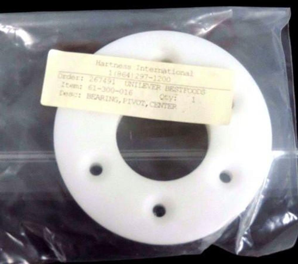 Used NEW HARTNESS INTERNATIONAL 61-300-016 BEARING PIVOT CENTER 61300016