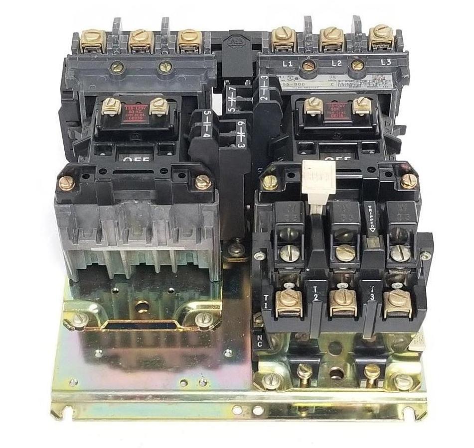 Used ALLEN BRADLEY 505-BOD REVERSING STARTER SER. C, CB236 115-120V 60HZ, 110V 50HZ