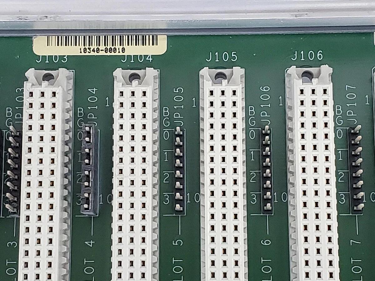 Used ADEPT / AMP 15340-00010 REV. A BACKPLANE BOARD 13-413427-01 REV. F