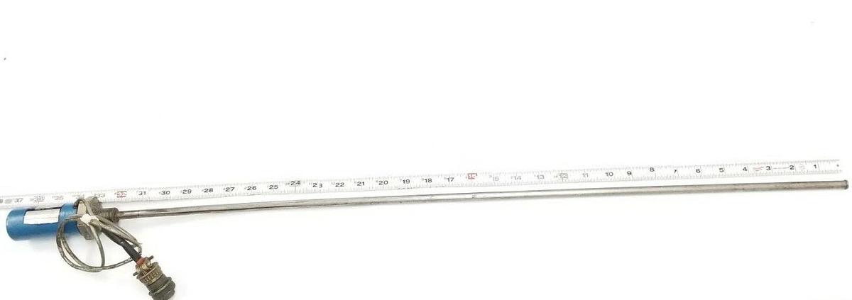 Used TEMPOSONICS INC. DCTM-24 TRANSDUCER 24'' STROKE 32'' IN. ROD 36-5/8'' IN. OAL