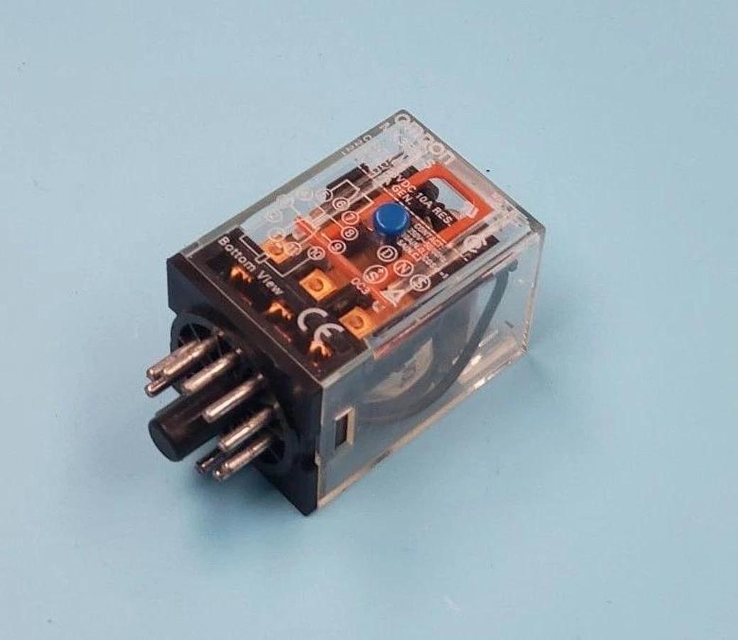 Used OMRON MK3P-2-24VDC RELAY 11 PIN MK3P224VDC MK3P-2