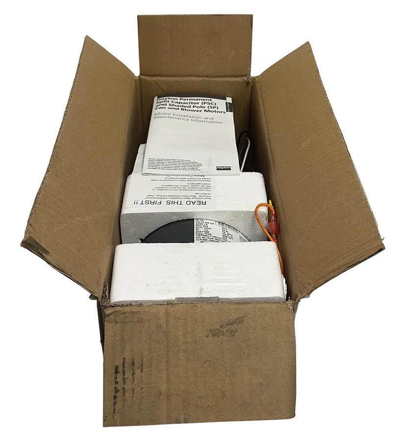 DAYTON 4M205BJ PERMANENT SPLIT CAPACITOR CONDENSER FAN MOTOR 1/4HP 208-230V NSMP