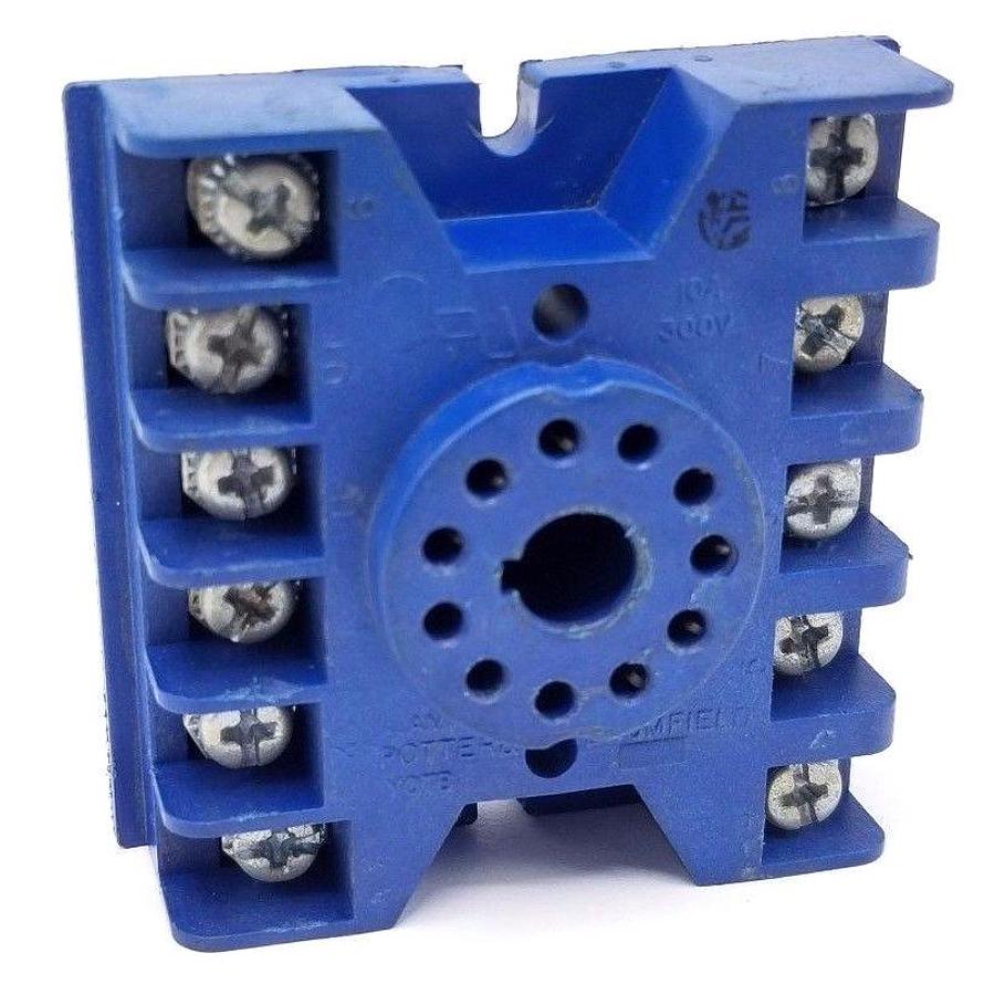 Used POTTER & BRUMFIELD 27E123 RELAY SOCKET
