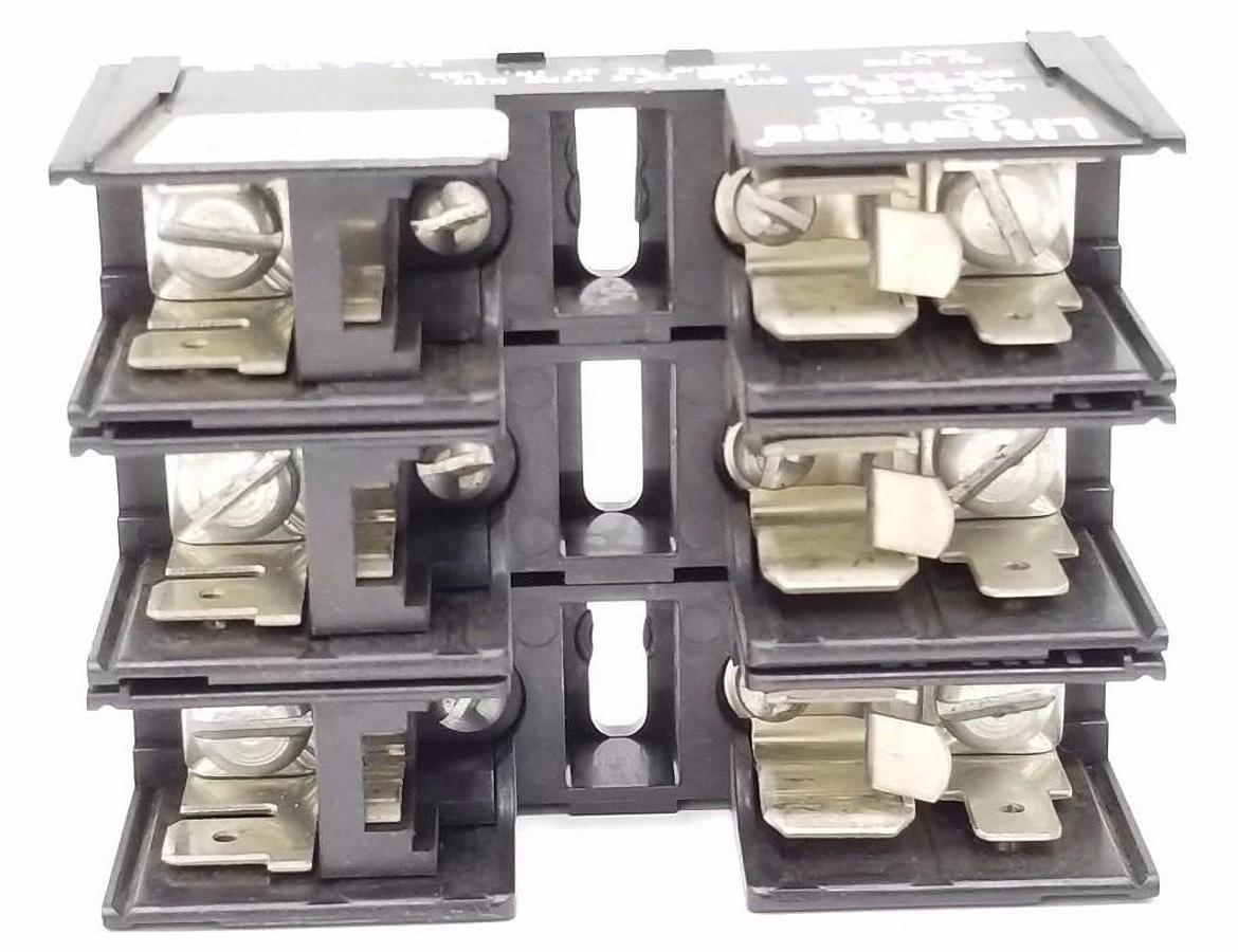 Used LITTELFUSE BL60030C FUSE HOLDER 600V-30A